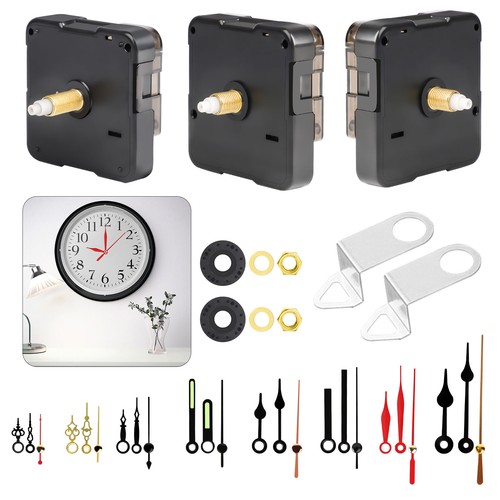 3pcs silent quartz clock - 3pcs,